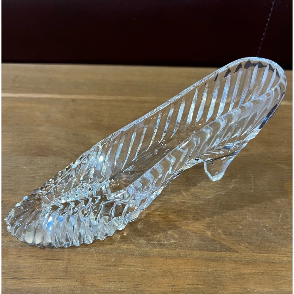 Galway Irish crystal slipper